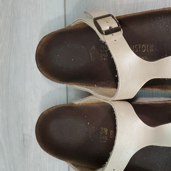 Birkenstock Women Gizeh Outdoor T strap Sandals Flats shoes sz 38/7 - Picture 5 of 13